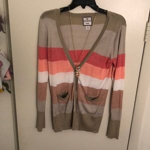 *SOLD* Striped cardigan with buttons